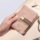 thumbnail image 5 of Minnieouse Cartera compacta multiespacio artesanal exquisita tamaño pequeño y buena sensación de la mano correas resistentes al desgaste seguro Type2 NO2, 5 of 6