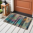 thumbnail image 3 of Rectangle Rug 2x3ft Area Rug,Forest Branches Vintage Oil Painting Art Area Rugs for Living Room Bedroom,Abstract Geometric Art Floor Mat Non-Slip Non-Shedding Carpet Indoor Accent Rugs, 3 of 9
