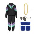 thumbnail image 1 of Ropa de actuación para escenario de fiesta, tendencia retro, discoteca de carnaval, ropa deportiva, chaqueta y pantalones, 1 of 6