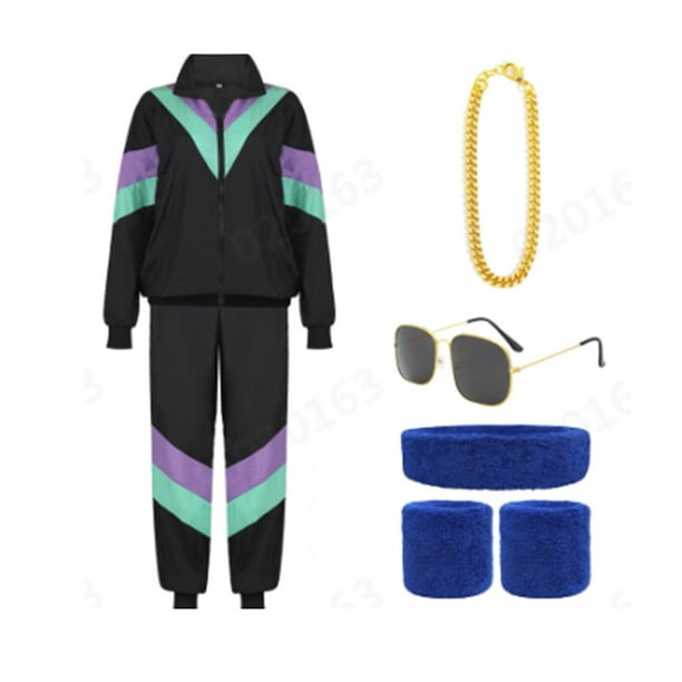 Ropa de actuación para escenario de fiesta, tendencia retro, discoteca de carnaval, ropa deportiva, chaqueta y pantalones