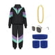 thumbnail image 1 of Ropa de actuación para escenario de fiesta, tendencia retro, discoteca de carnaval, ropa deportiva, chaqueta y pantalones, 1 of 6