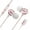 Pink, variant on VANLOFE Headphones Wired s Type-C USB-C In-Ear Earphone Headset Headphone Earbuds with Wire-controlled Mic