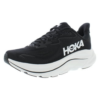 靴 HOKA CLIFTON 10 WIDE 23cm BLACK Men's Hoka Clifton 10 Black/Black Mesh (Neutral Support