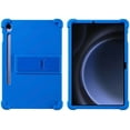 thumbnail image 2 of elitegadget Case for Samsung Galaxy Tab S10 FE 10.9" / Galaxy Tab S9 FE 10.9" Inch Tablet - Lightweight Silicone Stand Cover Case (Blue), 2 of 6