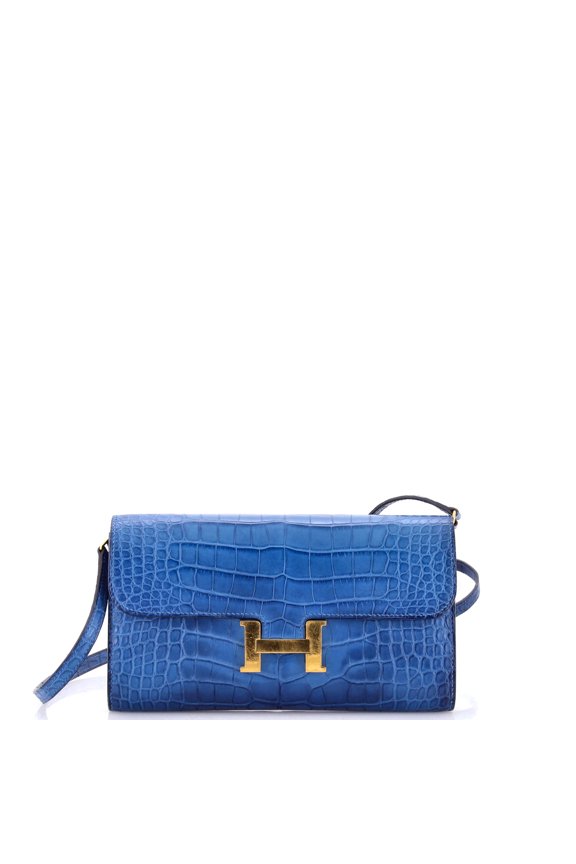 Pre-Owned Constance To Go Wallet Alligator By Rebag