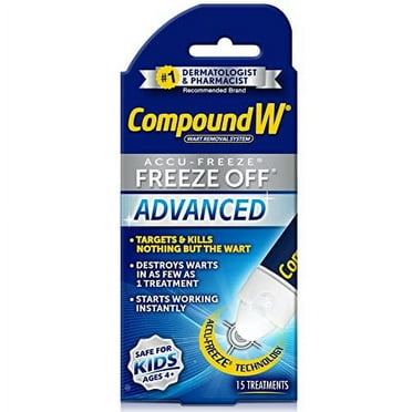 Compound W Freeze Off Advanced Wart Remover with Accu-Freeze, Multicolor, 1 Count