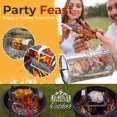 thumbnail image 3 of Bxaolu Rotisserie Basket 360-Degree Rotating for Air Fryer & Oven – Stainless Steel, Movable Door, Perfect for Chicken Wings, Veggies & Coffee Beans – Ideal for Home Bakers & Grill Enthusiasts, 3 of 9