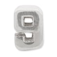 thumbnail image 3 of 925 Sterling Silver Charm For Bracelet Number 9 Bead Alphabet Numeral, 3 of 8