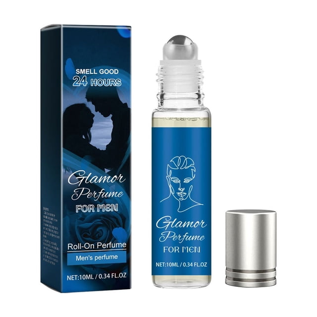 Aceite para Perfume con Feromonas en Rollos, Perfume con Feromonas, Perfume para Fiestas, Imprescindible para Parejas, Regalo que Revuelve el Corazón (Aroma Rosa/Océano),10ML (Buy 2 get 1 free)