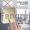 thumbnail image 2 of For Cacazi Fa50 1 For 1 Pushbutton Selfgenerating Wireless Doorbell Plugus, 2 of 5