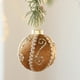 thumbnail image 2 of Bolas De Espuma Bola de espuma color café con polvo dorado glutinoso, adorno colgante de tela de alta gama para árbol de Navidad, 8 cm, 1 unidad Rkxzt, 2 of 7