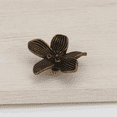 thumbnail image 3 of Flower Drawer Knobs Petal Cabinet Knobs Dresser Knobs Furniture Drawer Pulls Handles for Wardrobe Door Pulls Bronze, 3 of 7