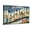 Canvas, variant on Art.com Greetings from Pensacola, Florida Art Print, Black Frame Wall Art, 44" x 32"