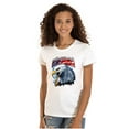 thumbnail image 3 of Don’t Mess With America Bald Eagle Womens Slim Fit Graphic Tee Brisco Brands X, 3 of 6