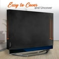 thumbnail image 5 of SereneLife SLTVC42 - Outdoor/Indoor Full TV Cover - Weatherproof and Dust-Proof TV Screen Protector, UV Resistant TV Enclosure Offers 360° Coverage with Bottom Cover, 5 of 7