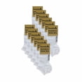thumbnail image 2 of 12 Pairs Mens Bamboo Trainer Socks | Sock Snob | Breathable Cushioned Low Cut Socks for Summer, 2 of 2
