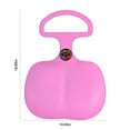 thumbnail image 3 of Shldybc Portable Skiing Board Plastic for Winter Skiing, Good Snow Sled Board with Big Handle for Kids Adults Snow, Grass and Sand Boarding, Snow Sleds, Summer Savings Clearance, 3 of 6