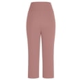 thumbnail image 5 of MLCDZ Womens Travel Capri Pants Lightweight Stretch with Pockets Petite Ankle Dressy Golf Work Business Casual Slacks, 5 of 8