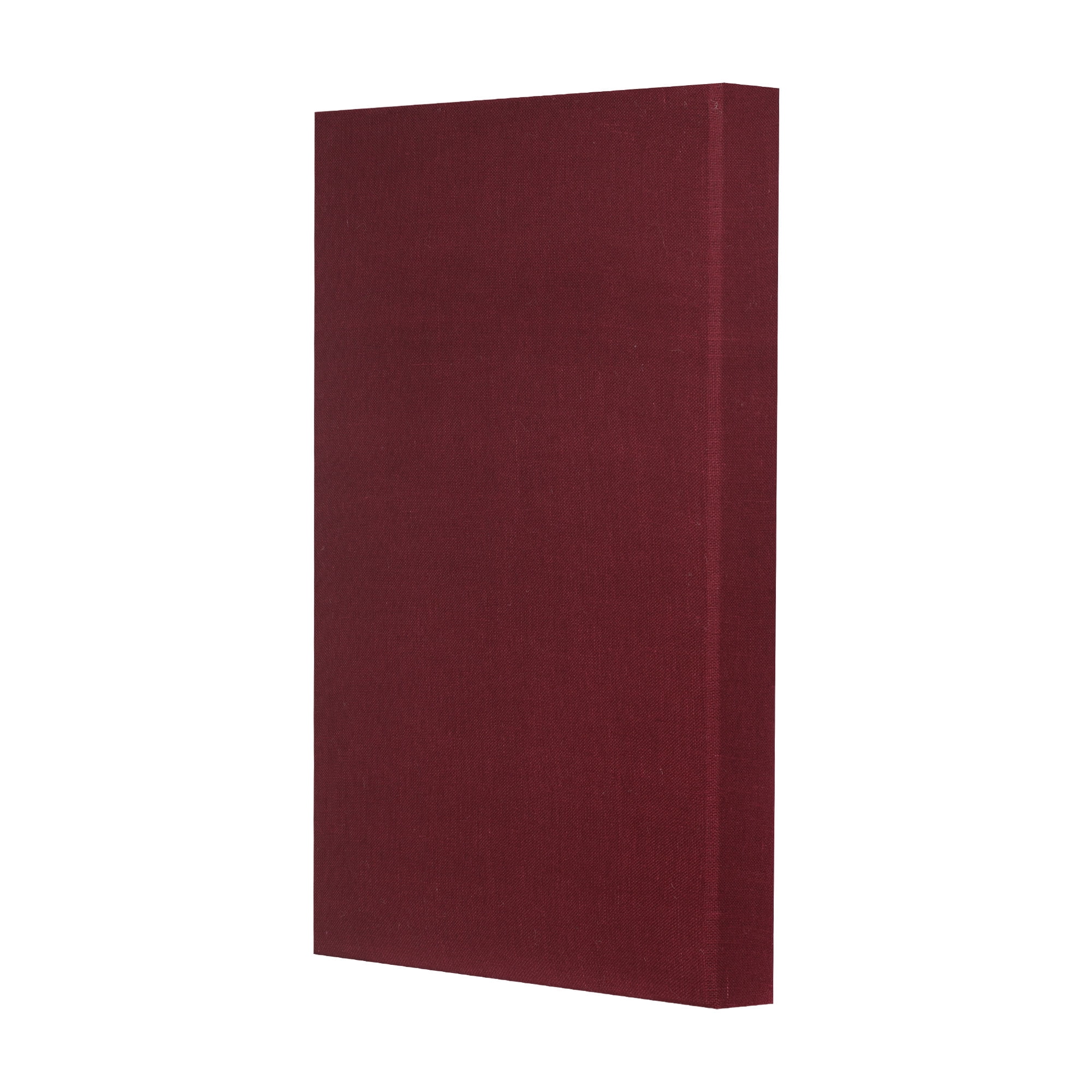 ATS Acoustics Sound Absorbing Acoustic Panel 24" x 36" x 4" Beveled Edge (Burgundy)