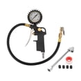 thumbnail image 1 of 1 Juego de Medidores de Presión de Neumáticos Universales con Extensión de Válvula 0-60PSI GHI07-60PSI Medidor de Presión de Aire para Autos, 1 of 1