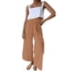 thumbnail image 1 of VISgogo Pantalones de Pierna Ancha con Volantes para Mujer, Pantalones de Color Sólido de Cintura Alta Sueltos Casuales de Verano VISgogo  moda, 1 of 4