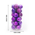 thumbnail image 2 of Christmas Huge Savings! Abcnature 48 PCS Christmas Balls 4cm/1.57in Christmas Tree Balls Ornaments Set Shatterproof Christmas Bulbs Xmas Tree Hanging Decorations for Holiday, Wedding Decor, 2 of 2