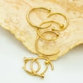 thumbnail image 4 of Nose Ring Pack of 7 Multiple Sizes 20g and 22g Gold IP, 4 of 5