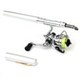 thumbnail image 1 of Pocket Collapsible Fishing Rod Reel Combo Mini Pen Fishing Pole Kit Telescopic Fishing Rod Spinning Reel Combo Kit, 1 of 8