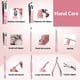 thumbnail image 4 of 26 In 1 Manicure Set Professional Nail Clipper Set Stainless Steel Manicure Kit Nail Care Kit Pedicure Kit - Pink A26pcs-pink -, 4 of 5