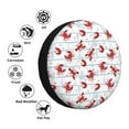 thumbnail image 4 of Pofeuu Cartoon Lobsters Print Spare Tire Wheel Cover for Car Truck SUV Camper Universal Fit Spare Tire Cover RV Spare Tire Covers-14 inch, 4 of 6
