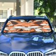 thumbnail image 4 of Adorable Foxes Car Windshield Sun Shade Foldable Car Front Window Visor Heat and UV Protection 57x31.5, 4 of 8
