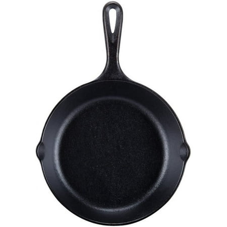 Lodge Cast Iron Skillet L3SK3 Pre-Seasoned - Set of 2, 6 1/2 Inch, Black