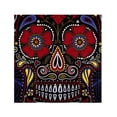 thumbnail image 5 of sunshine joy 3d sugar skull tapestry day of the dead wall art beach sheet huge 60x90 inches - amazing 3d effects, 5 of 5
