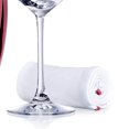 thumbnail image 1 of Paño para pulir copas de vino y abrillantador de copas de vino para limpiar copas de vino sin pelusas, 3 unidades, color rojo, 1 of 6