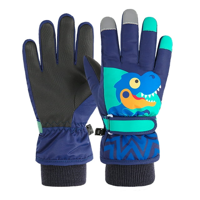 Gants de Ski Imperméables et Chauds pour Garçons