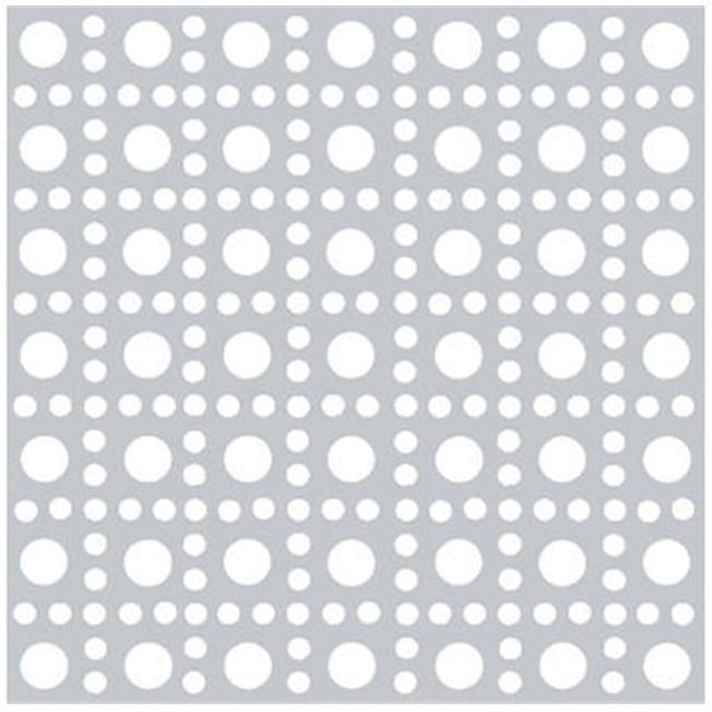 Boltmaster 11260 24 x 24 in. Aluminum Polished Tread Plate