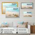 thumbnail image 4 of Designart "Starfish And Seashells I" Modern Landscape Beach Wall Decor, 4 of 5