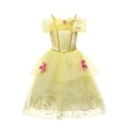thumbnail image 3 of Disfraz de princesa para niña, vestido de fiesta de carnaval, Rapunzel, Cenicienta, Elsa, Bella, ropa de cumpleaños, 3 of 5