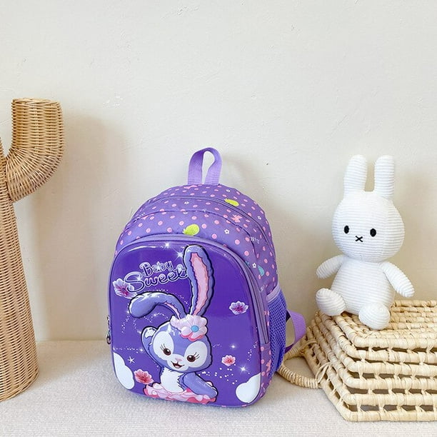 Disney Cute StellaLou Children Backpack Original Boys Girls Small Schoolbag Kids Kindergarten Outdoor Travel Anti lost Backpack