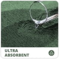 thumbnail image 3 of Alfombra de baño Bosap ultrafina de goma verde 50 x 80 cm, 3 of 6