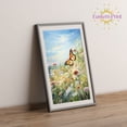 thumbnail image 2 of Eastern Print Butterflies Country Poster Wall Decor, Abstract Watercolor Minimal Animal Wall Prints for Nursery Farmhouse, Home, Office, Classroom Must Have Decoration, UNFRAMED, 8x12, 2 of 4