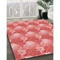 thumbnail image 3 of Ahgly Company Machine Washable Indoor Rectangle Transitional Light Coral Pink Area Rugs, 6' x 9', 3 of 7