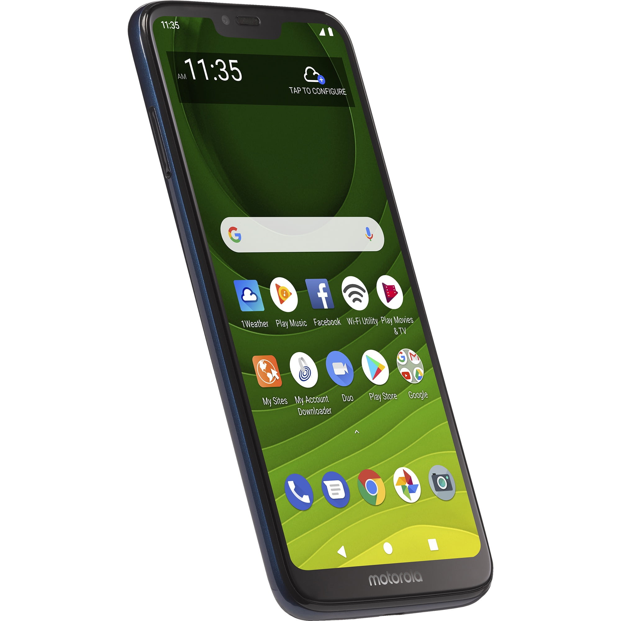 revolutie Conform Passief Straight Talk Motorola Moto g7 Optimo Maxx, 32 GB, Blue - Prepaid  Smartphone - Walmart.com