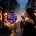 thumbnail image 5 of Cififendec Halloween Paper Lanterns, Light Up Hanging Themed Paper Lantern Props for Night Party Decor and Porch Hanging Ornament, 9.84"×7.87", 5 of 7