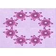 thumbnail image 1 of Ahgly Company Indoor Rectangle Patterned Crimson Purple Area Rugs, 5' x 7', 1 of 6