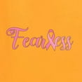 thumbnail image 5 of Wild Bobby, Fearless Pink Ribbon Support Warrior Women, Breast Cancer Awareness, Men Graphic Tee, Gold, X-Large, 5 of 5