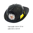 thumbnail image 2 of EeaseMX 2 cascos de bombero decorativos de imitación, adorables juguetes para niños., 2 of 8