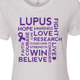 thumbnail image 4 of Inktastic Lupus Awareness Walk Slogan Ribbon Women's T-Shirt, 4 of 5