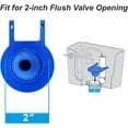 Toilet Flapper Replacement, 2inch Universal Toilet Stopper Flapper