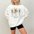 thumbnail image 2 of Dry Bones Come Alive Sweatshirt, Dry Bones Come Alive Shirt, Funny Halloween Ballet Skeleton Sweatshirt, 2 of 8